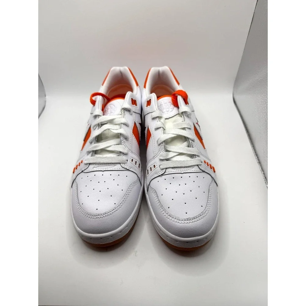 Converse AS-1 Pro A08130C Mens 9.5 Sneaker White Orange Leather Skateboard Shoes